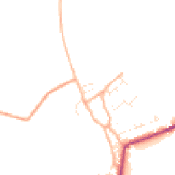 Daytime road noise heatmap for DT11 8UZ
