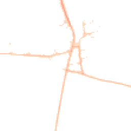 Daytime road noise heatmap for DT11 9BD