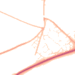 Daytime road noise heatmap for DT11 9FP
