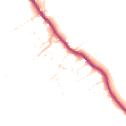 Daytime road noise heatmap for DT11 9PA