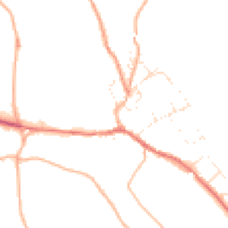 Daytime road noise heatmap for DT2 0AA