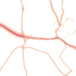 Daytime road noise heatmap for DT2 0AR