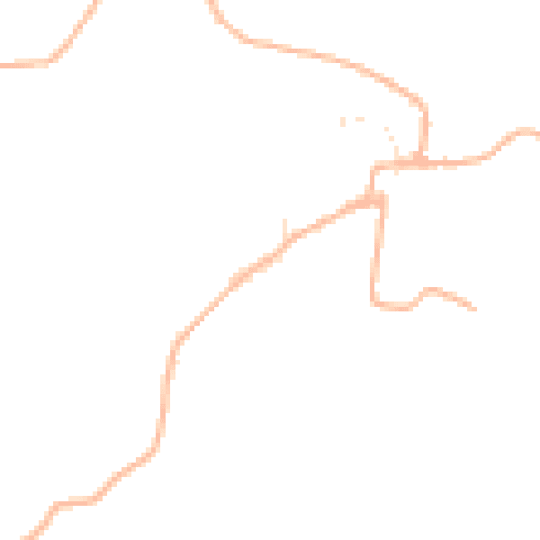 Daytime road noise heatmap for DT2 0DD