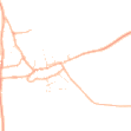 Daytime road noise heatmap for DT2 7JJ