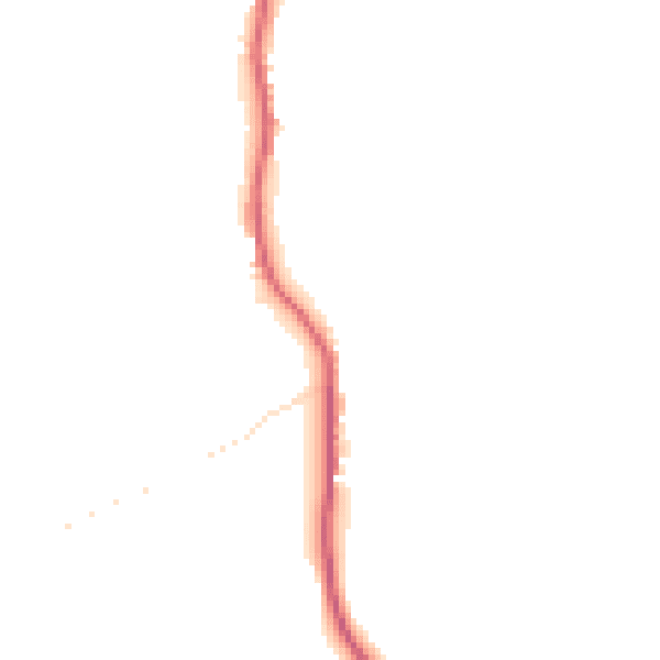 Daytime road noise heatmap for DT2 7RW