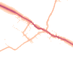 Daytime road noise heatmap for DT2 8EJ