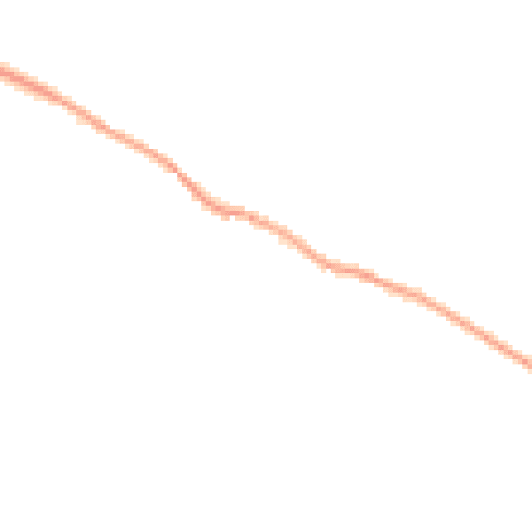 Night-time road noise heatmap for DT2 8EW