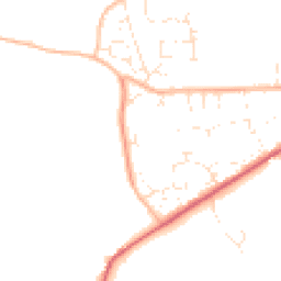Daytime road noise heatmap for DT2 8TY