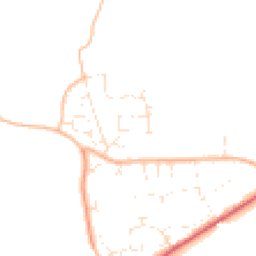 Daytime road noise heatmap for DT2 8UT