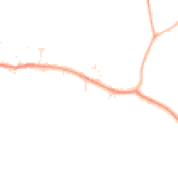 Daytime road noise heatmap for DT2 9JD
