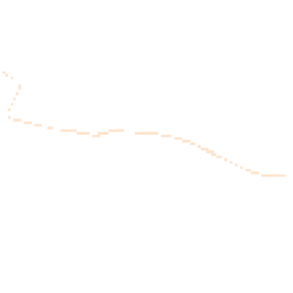 Night-time road noise heatmap for DT2 9JT
