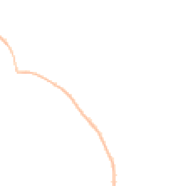 Night-time road noise heatmap for DT3 4AS