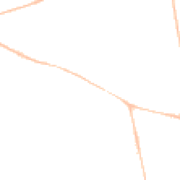 Night-time road noise heatmap for DT3 4FX