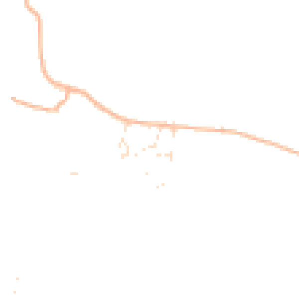 Daytime road noise heatmap for DT3 4HT