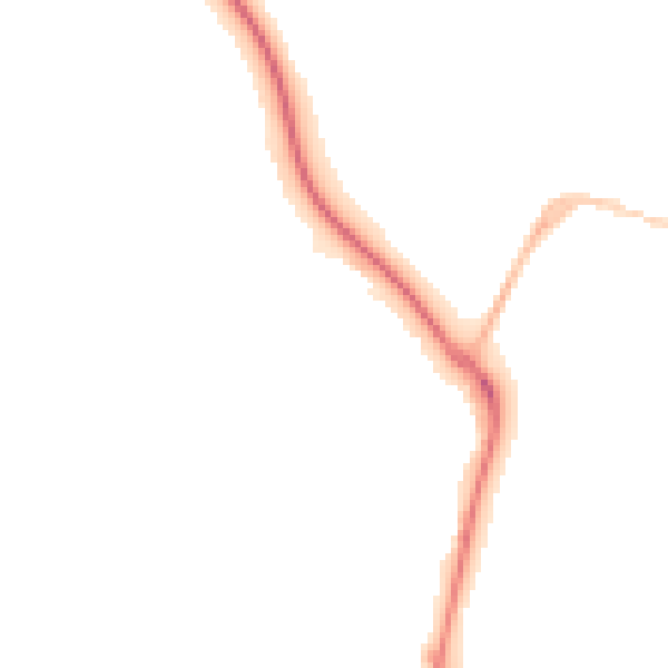 Night-time road noise heatmap for DT4 0AH