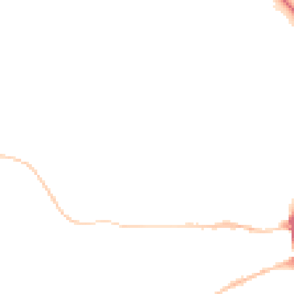 Night-time road noise heatmap for DT4 0HX