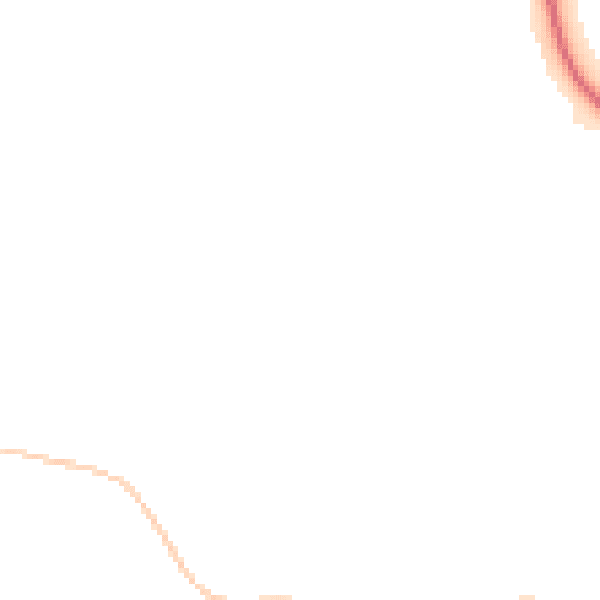 Night-time road noise heatmap for DT4 0JY