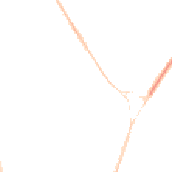 Night-time road noise heatmap for DT4 7FG