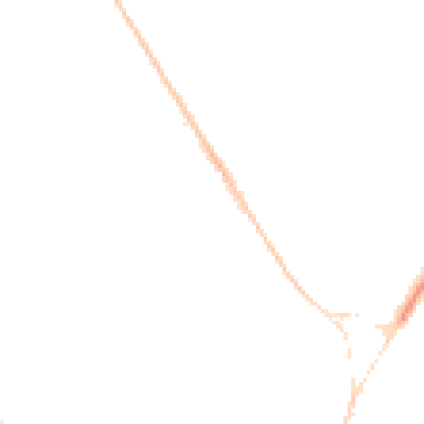 Night-time road noise heatmap for DT4 7QL