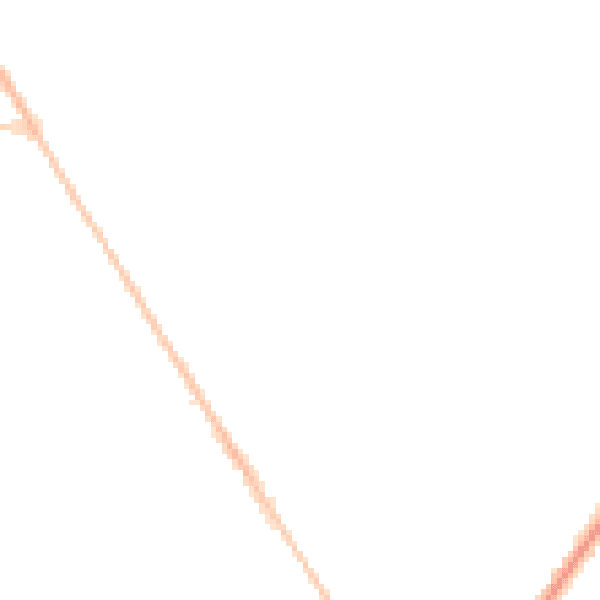 Night-time road noise heatmap for DT4 7RL