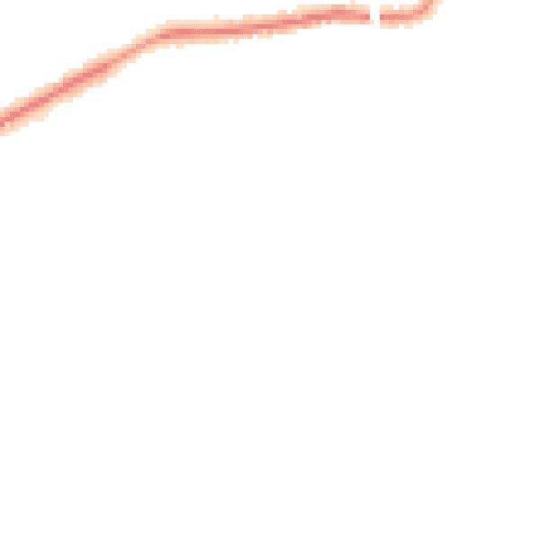 Night-time road noise heatmap for DT4 9JX