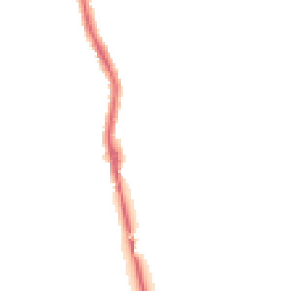 Night-time road noise heatmap for DT4 9XR