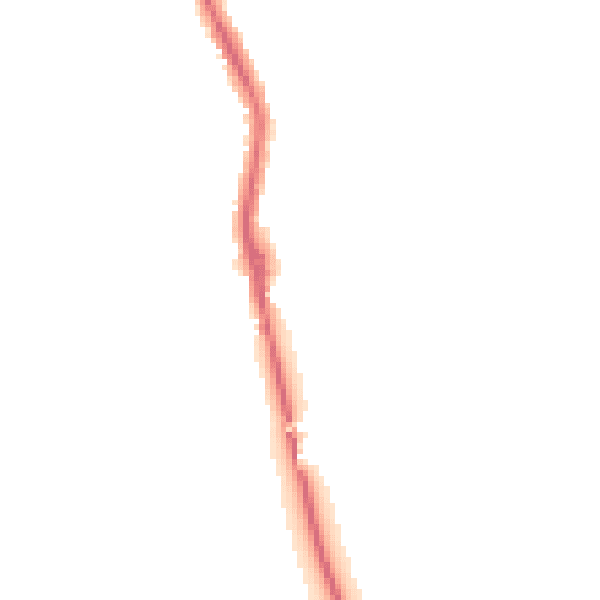 Night-time road noise heatmap for DT4 9XS