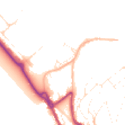 Daytime road noise heatmap for DT5 1FT