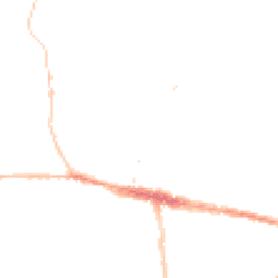Night-time road noise heatmap for DT6 3AB