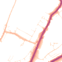 Daytime road noise heatmap for DT6 3DG