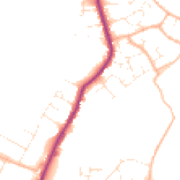 Daytime road noise heatmap for DT6 3DN