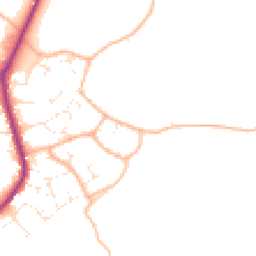 Daytime road noise heatmap for DT6 3HZ