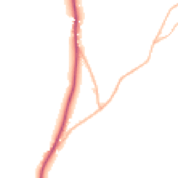 Daytime road noise heatmap for DT6 3UZ