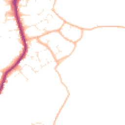 Daytime road noise heatmap for DT6 4AR