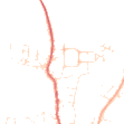 Daytime road noise heatmap for DT6 5EY
