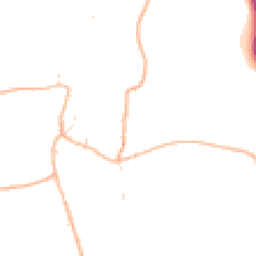 Daytime road noise heatmap for DT6 5LX
