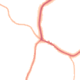 Daytime road noise heatmap for DT6 5QG