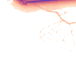 Daytime road noise heatmap for DT6 6BW