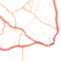 Daytime road noise heatmap for DT7 3AA