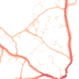 Daytime road noise heatmap for DT7 3AN