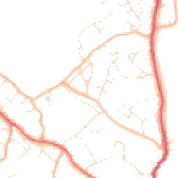 Daytime road noise heatmap for DT7 3AX