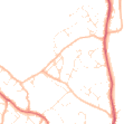 Daytime road noise heatmap for DT7 3AY