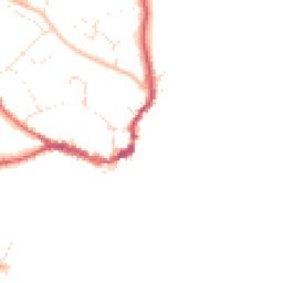 Daytime road noise heatmap for DT7 3BY