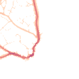Daytime road noise heatmap for DT7 3DQ