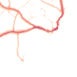 Daytime road noise heatmap for DT7 3JQ