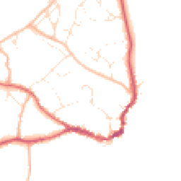 Daytime road noise heatmap for DT7 3PL