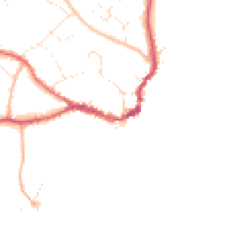 Daytime road noise heatmap for DT7 3QP