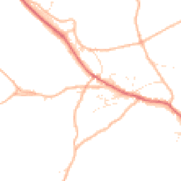 Daytime road noise heatmap for DT7 3SD