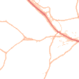 Daytime road noise heatmap for DT7 3SY