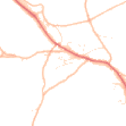 Daytime road noise heatmap for DT7 3TD